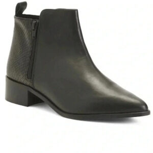 Fabianelli Women’s Black Booties Boots Shoes Made in Italy Size 9.5